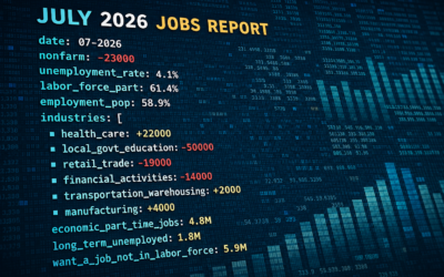 July 2026 Jobs Report – Bureau of Labor Statistics