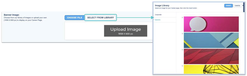 Career Page Customization - Banner Image Upload